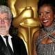 George Lucas and Mellody Hobson (Getty Images)
